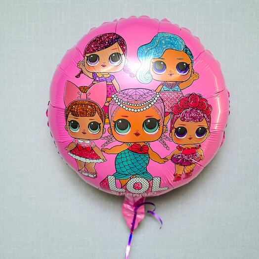 LOL - Round Foil Balloon-5437