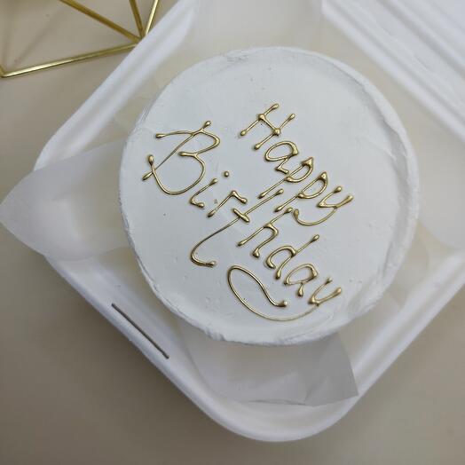 Бенто-торт Happy birthday