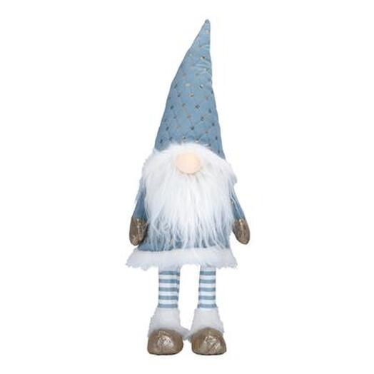 Gnome beard 58cm, LED-blue