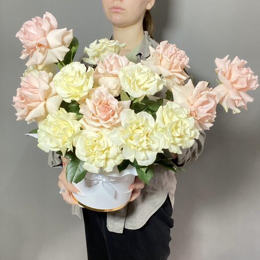 Цветы в коробке