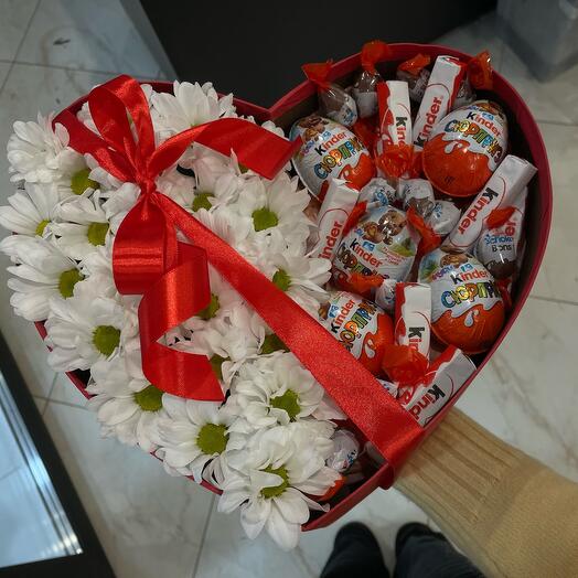 Цветы в коробке