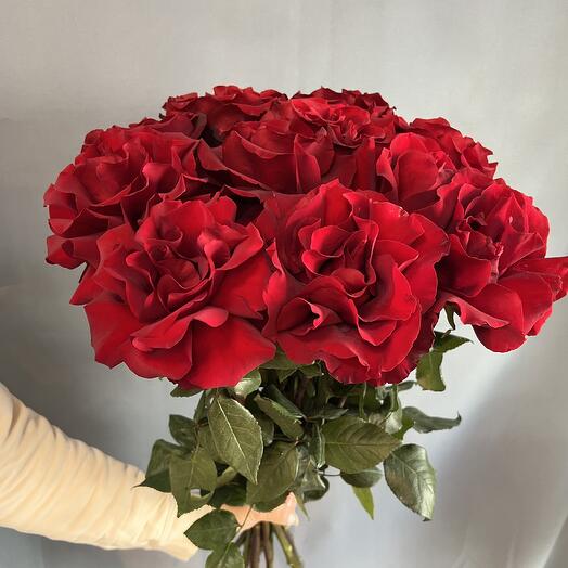 Букет из французских роз Пламя