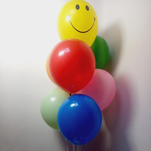 Set of "Smile" balloons