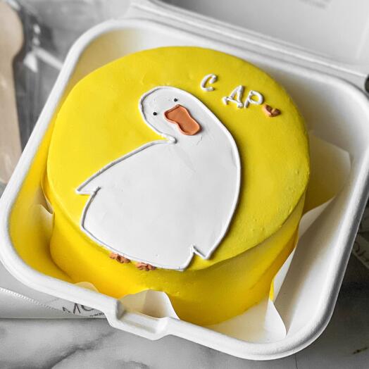 Бенто-торт с дизайном «С др»