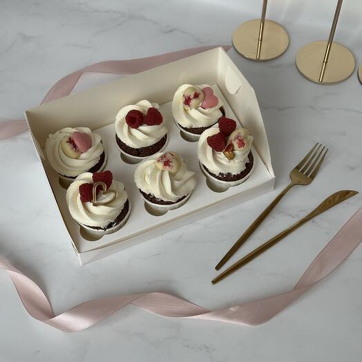 Cupcakes 6 pieces