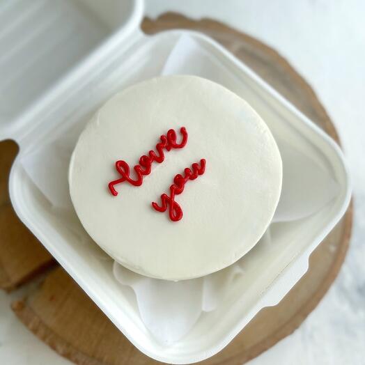 Бенто - торт love you к 14 февраля️