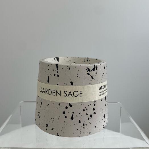 СВЕЧА GIPS «GARDEN SAGE» брызги