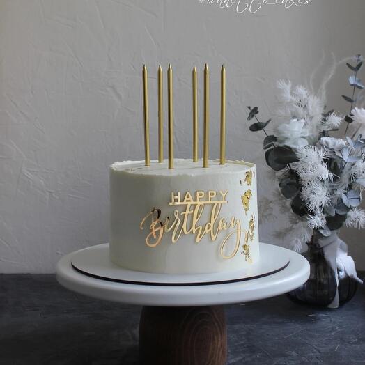 Торт 1 кг Happy birthday
