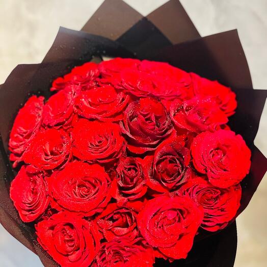 21 Red Rose bouquet