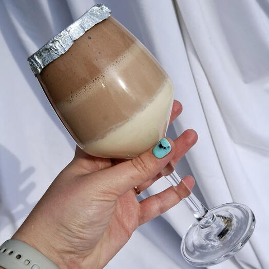 Трайфл мусс 3 шоколада в фужере