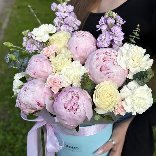 Пионы Сара в коробке😍💕
