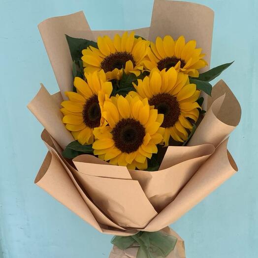 Подсолнухи