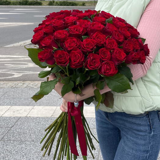 51 red roses