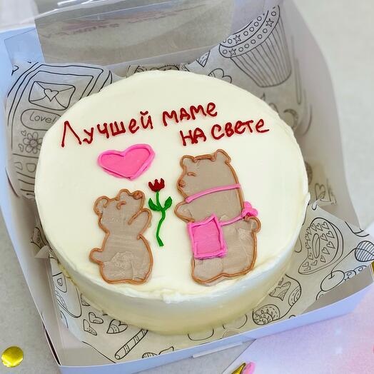 Бенто торт маме / мамуле / маме на день рождения