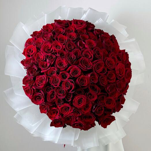 101 Роза Красная