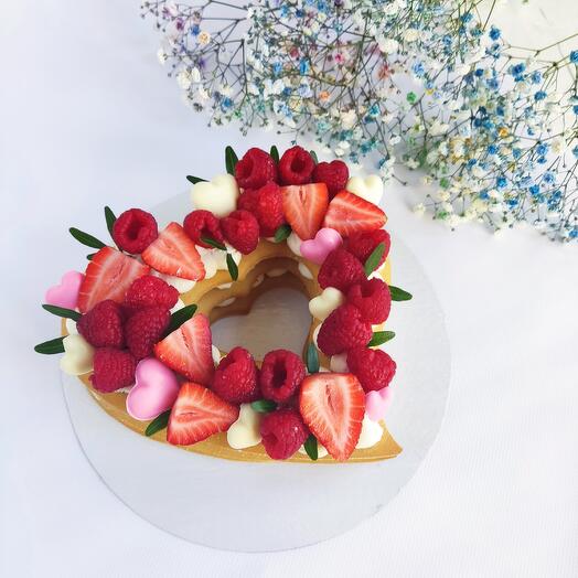 Торт "Ягодное  сияние "