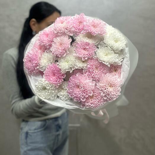 Букет хризантем🤍