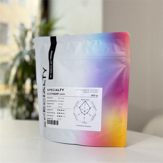 Кофе Колумбия Уила Excelso, обжарка под фильтр, 250 гр., SP-COHL-025-F