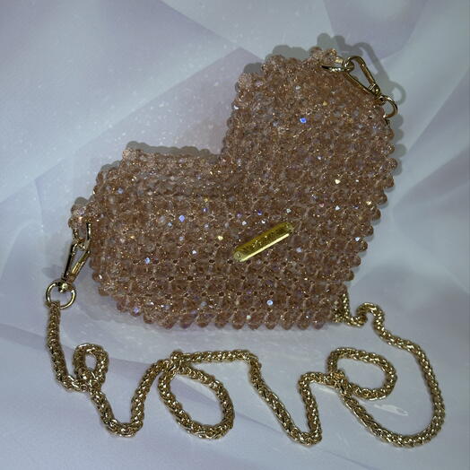Хрустальная сумочка «Heart»
