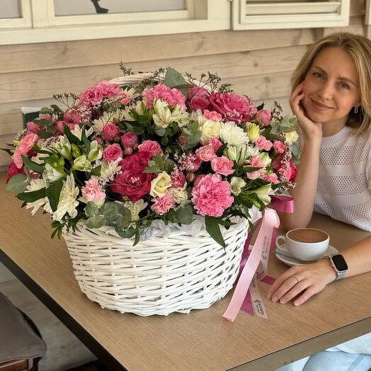 Корзина  яркая размера xxl