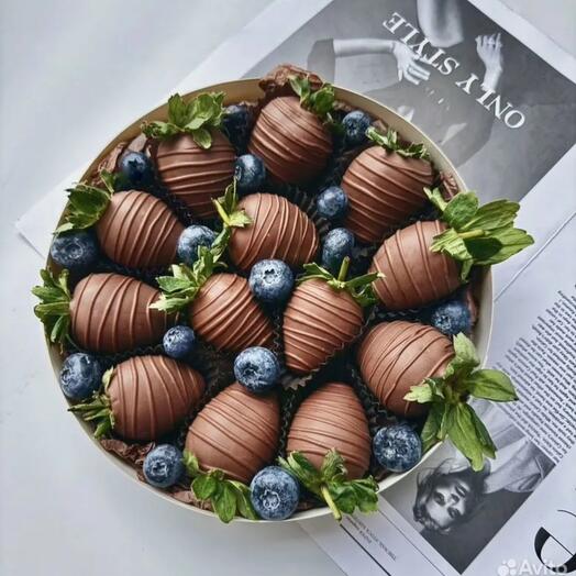 Клубника в шоколаде (12-14) ️🍓
