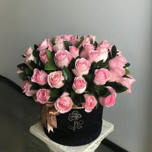 Композиция Розовая симфония