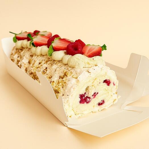 Рулет Меренговый Фисташковый