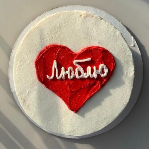 Мини бенто "люблю" для девушки