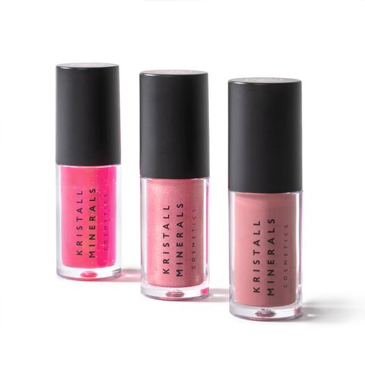 Набор миниатюр для губ Beauty Present масло + блеск + масло-топпер