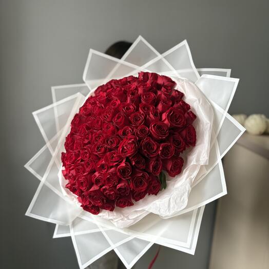 Шикарная 101 Роза ️🌹