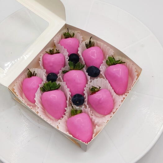 Мини коробка/Клубника в шоколаде 18