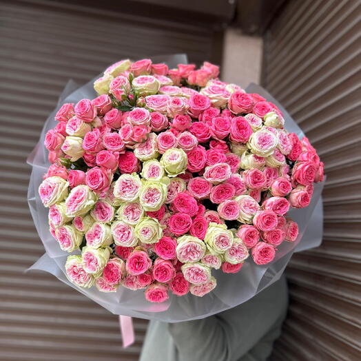 Голландские кустовые розы
