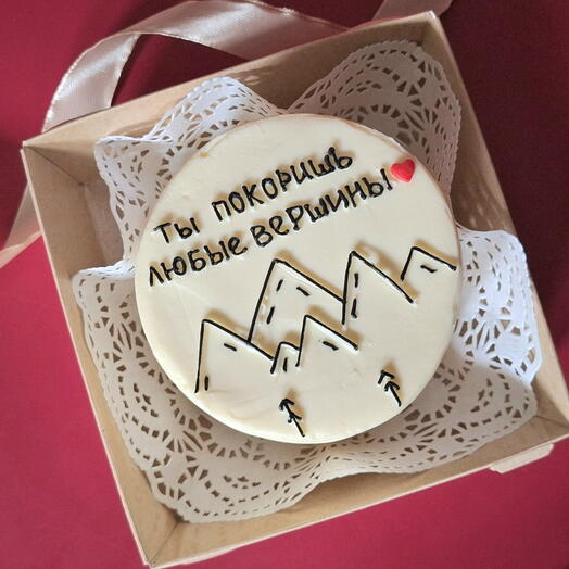 Бенто-торт ты покоришь любые вершины
