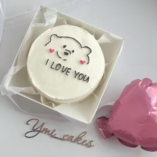 Бенто торт I love you