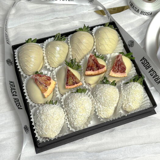 Клубника в шоколаде premium 12
