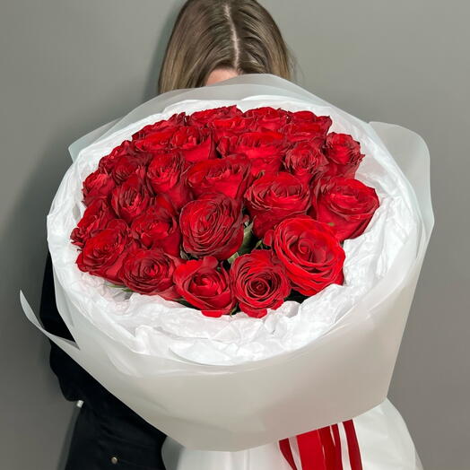 Букет из 29 роз 🌹
