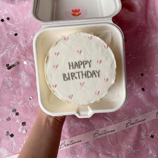 Бенто тортик Happy birthday