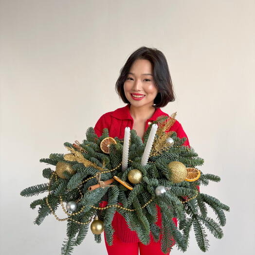 Новогодний нобилис декор