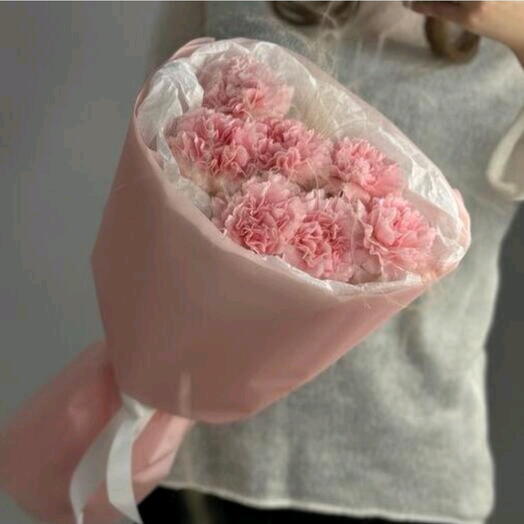 Розовые снежки