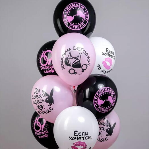 Фонтан из 5 шаров (18+)