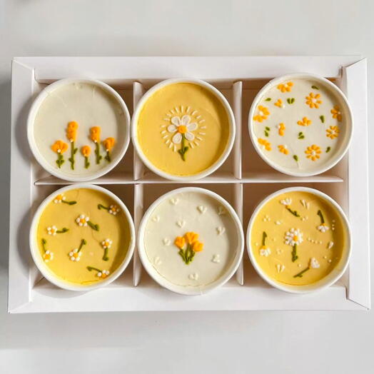Cake to go трайфлы торт в стакане весенний набор корпоратив маме папе подруге другу бабушке на праздник 8 марта
