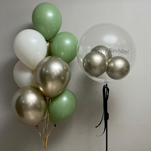 Набор шаров Happy Birthday