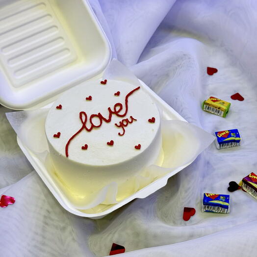Бенто торт Love you