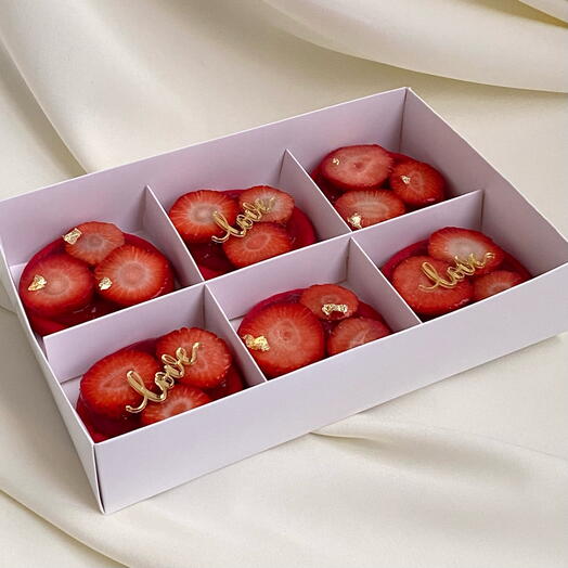 Печенье кукис (cookies) клубничное