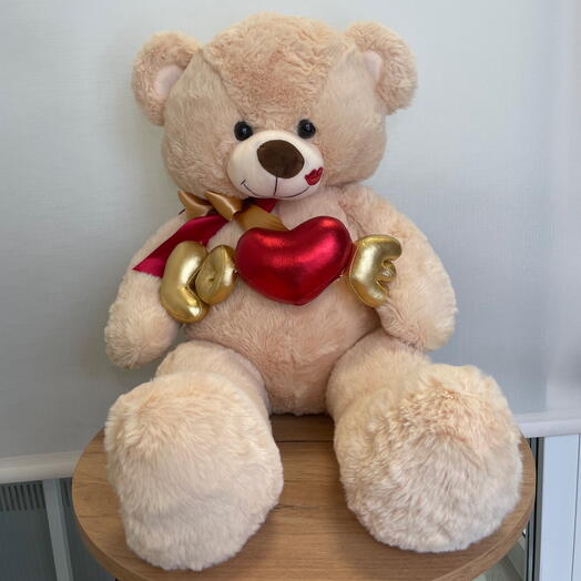 Мишка «Love» с бантиком