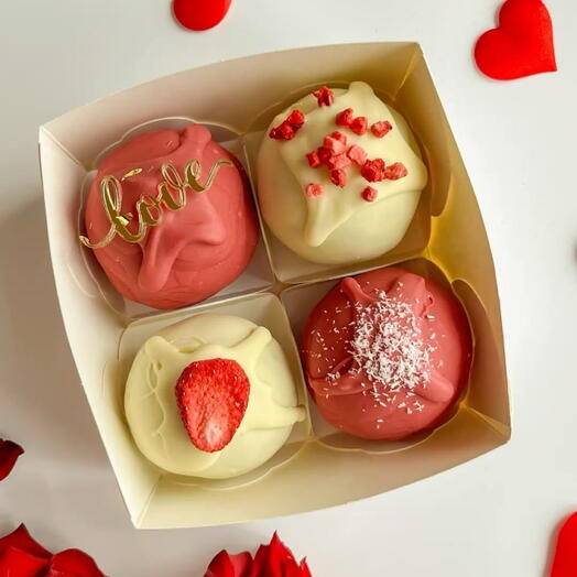 Пирожное картошка Love микс