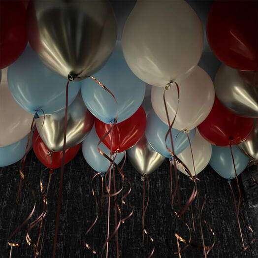 Шары под потолок Премиум 20 штук