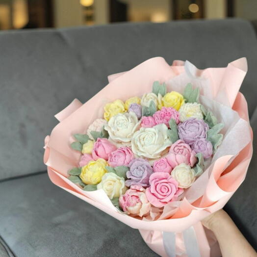 💕😍Романтичный букет из зефира