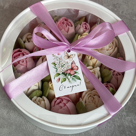 Зефир в коробке 20см