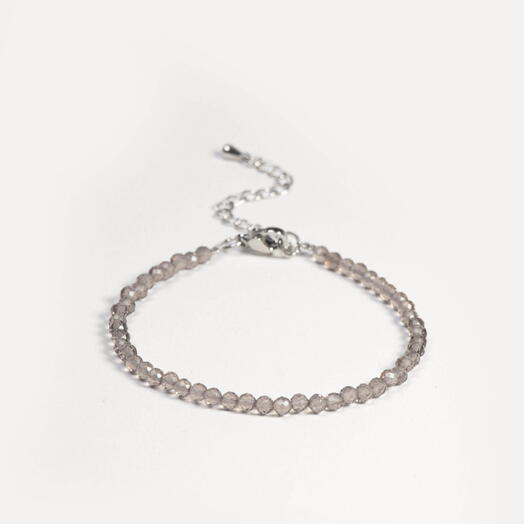 Браслет Ирис Раухтопаз Rh+ 19 см (BRA1160)